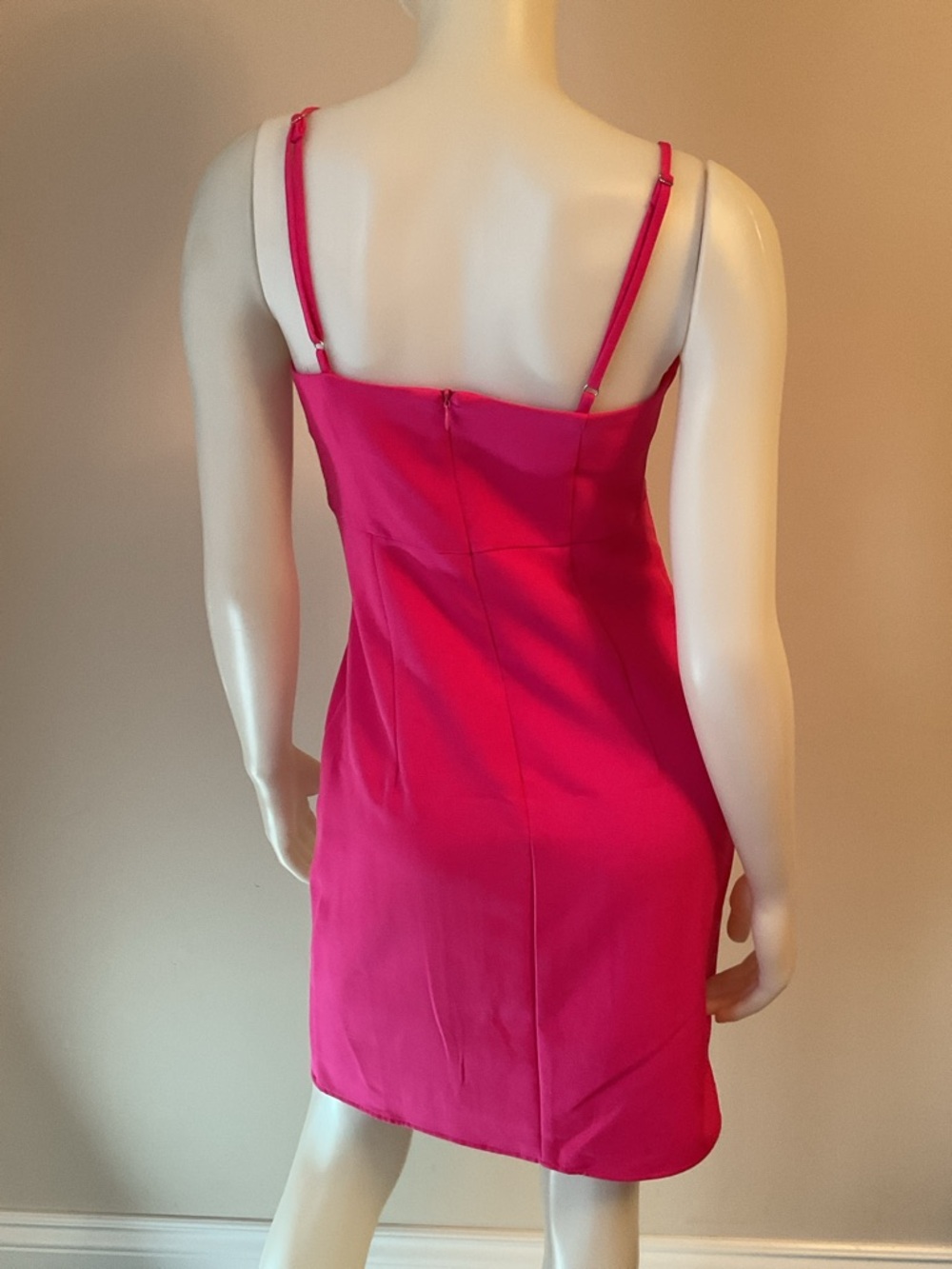 Only Hot Pink Spaghetti Strap Dress - Picture 5 of 9